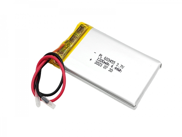 603455 3.7V 1200mAh低溫鋰電池